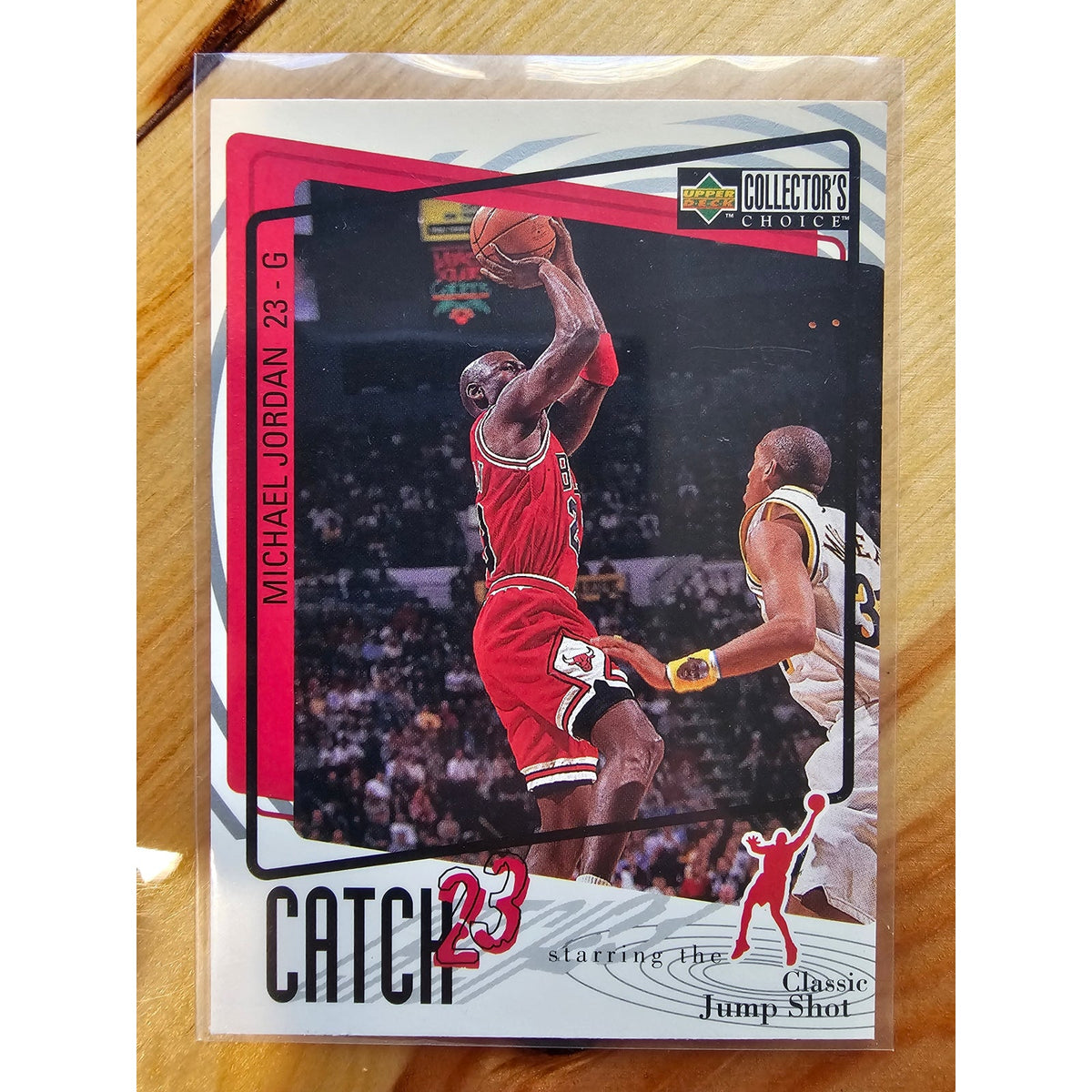 Michael Jordan 1997-1998 Upper Deck Catch 23 #192 - Chicago Bulls - NBA