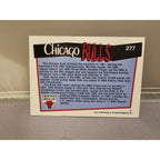 Michael Jordan 1991-1992 NBA Hoops #277 - Chicago Bulls - 1991 NBA Champions