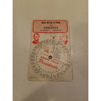 1957/58 Win With Flynn for Congress 1st District WI Gerald President Wheel Chart