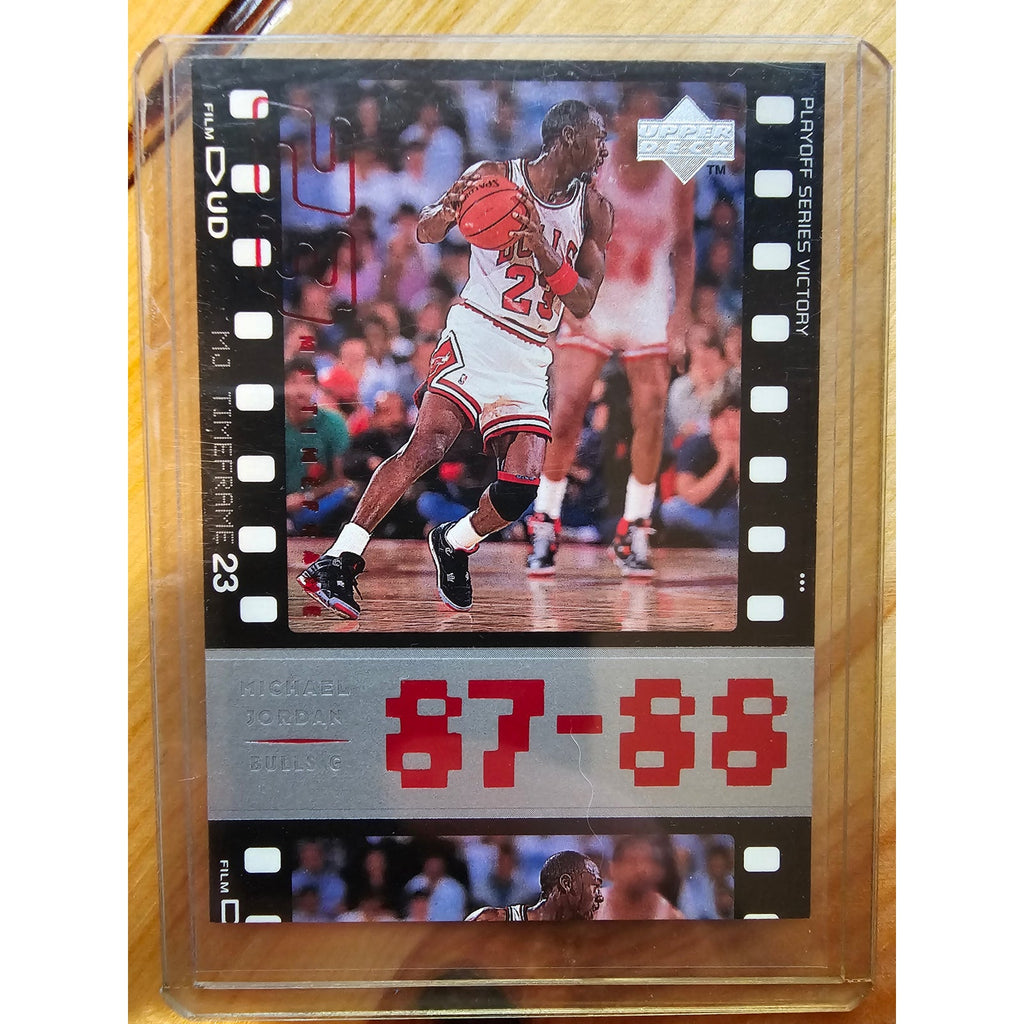 Michael Jordan 1998 Upper Deck Timeframe 23 #23 - Chicago Bulls - 87-88 - NBA