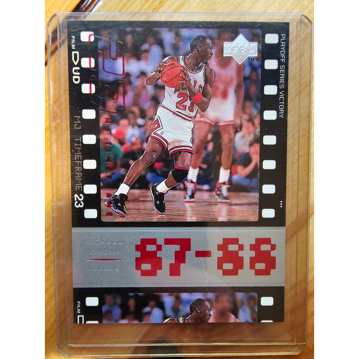 Michael Jordan 1998 Upper Deck Timeframe 23 #23 - Chicago Bulls - 87-88 - NBA