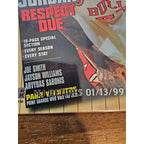 Michael Jordan 1999 Upper Deck #C21 - NBA Inside Stuff Cover - MJ Retires -Jumbo