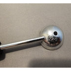 Vintage 7-1/2" Ekco Black Plastic Handled Double Ended Melon Baller/Curler