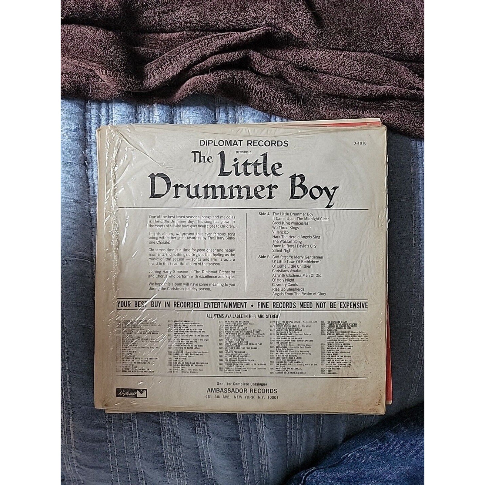 The Harry Simeone Chorale - The Little Drummer Boy, LP, (Vinyl)