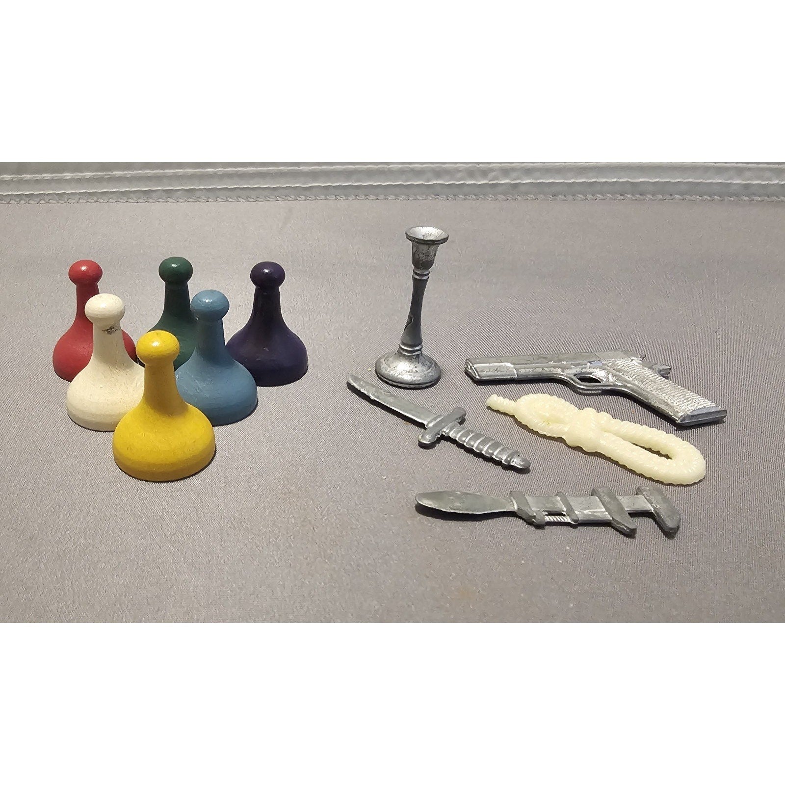 Vintage 1956 Clue Board Game - Replacement Parts - Game Tokens