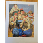 Lot of 4 1986 Hoyle Scouting Through The Years Posters - Patrol Leader, Eagle
