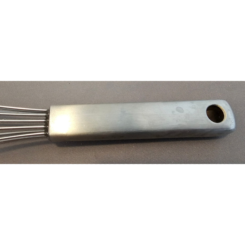 Figmint Stainless Steel Whisk w/Silver Handle - Whipping, Balloon, 9" - used