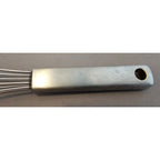 Figmint Stainless Steel Whisk w/Silver Handle - Whipping, Balloon, 9" - used