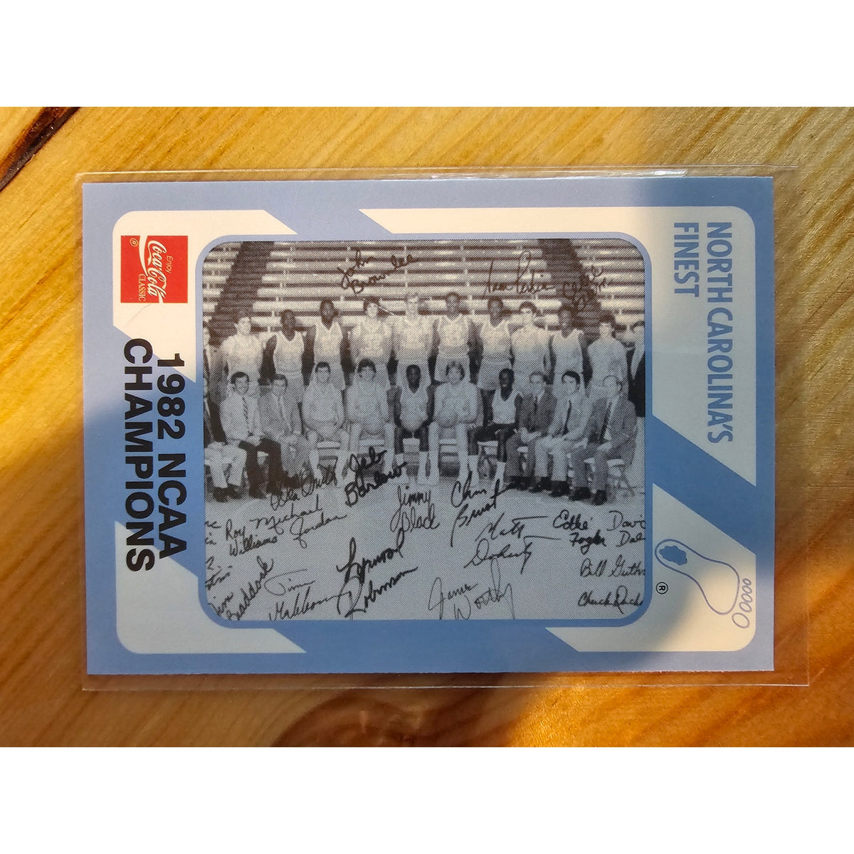1982 NCAA Champions - 1989 Collegiate Collection #200  - North Carolina's Finest