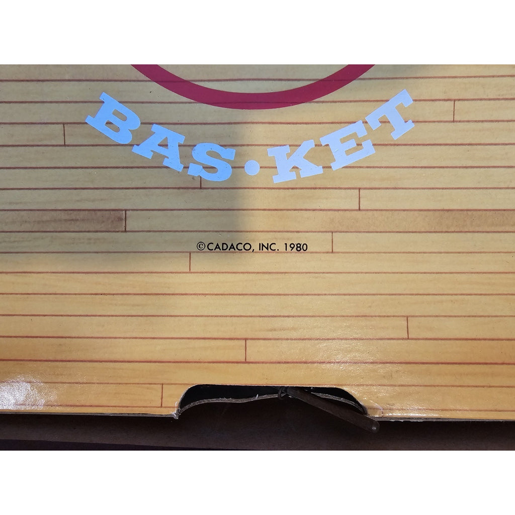 Vintage/1983 Cadaco #167 NBA Bas-Ket Real Basketball Miniature Game - Complete