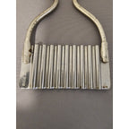 Kenberry Crinkle-Cut Slicer Made in USA Vintage Kitchenware Metal Cutting Tool