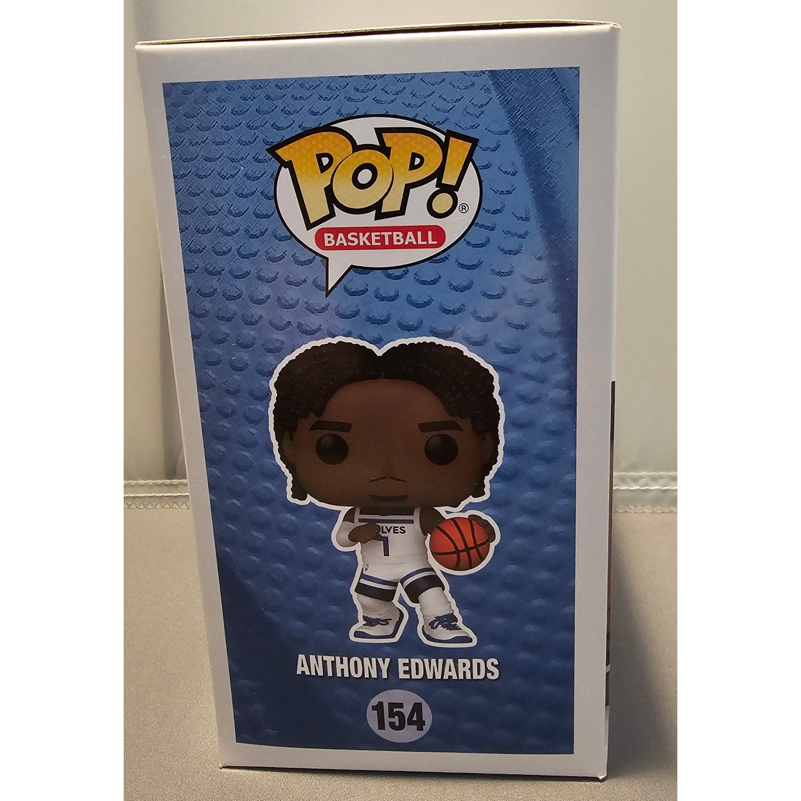 Anthony Edwards 2022 Funko Pop Vinyl #154 - Minnesota Timberwolves - NBA - NIB