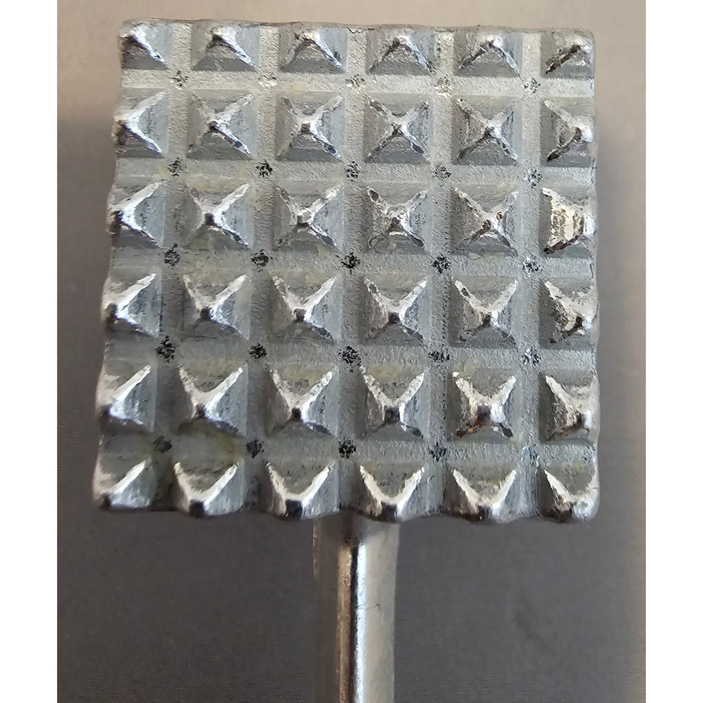 Vintage Ekco 2 - Aluminum 8" Meat Tenderizer - Fine/Coarse Pounder - Taiwan