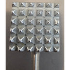 Vintage Ekco 2 - Aluminum 8" Meat Tenderizer - Fine/Coarse Pounder - Taiwan