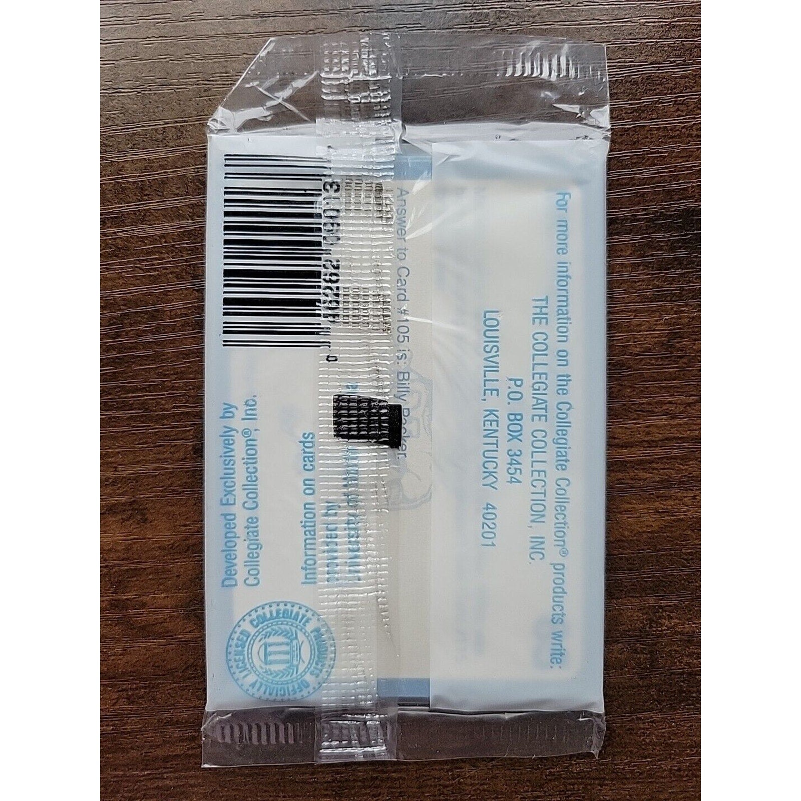 1989 Collegiate Collection North Carolina 8 Cards - Michael Jordan #65 on back