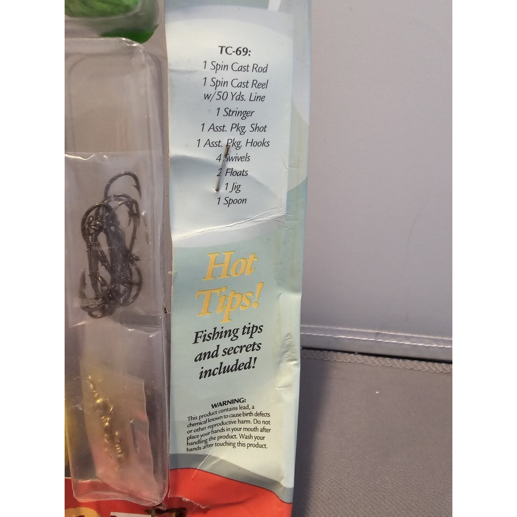 NOS Ready2Fish Fish 'n Fun Kit #TC-69 - Complete Fishing Outfit