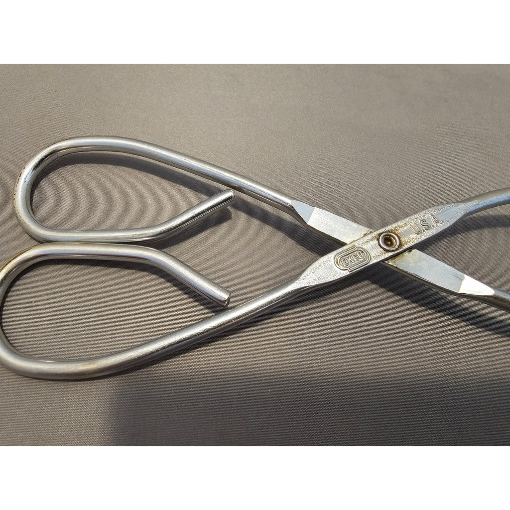 Vintage Ekco 8" (inch) Stainless Steel Tongs - USA