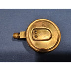 Vintage USG U.S. Gauge 0-400 psi Brass Gauge - USA