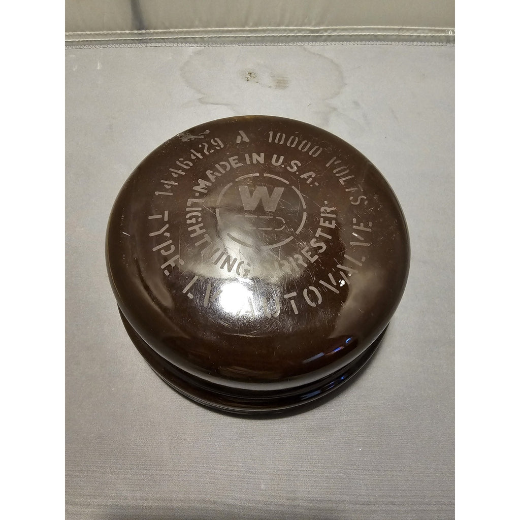 Vintage Westinghouse Autovalve Lightning Arrester Cap Only