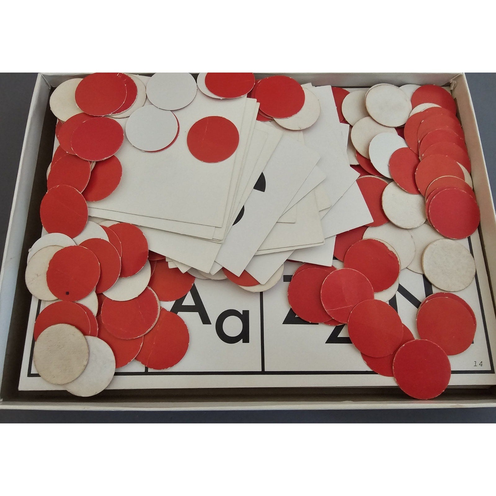 Vintage Number Bingo (Yellow Box) T-102 by Trend Enterprises - for 36 Players