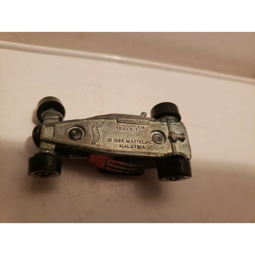1998 Hot Wheels TRACK T Hot Rod Coupe , black red flames
