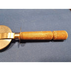 Vintage Bonny Stainless Steel 2-1/4" Pizza Cutter/Wheel w/Wood Handle - 7" long