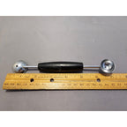 Vintage 7" Ekco Black Plastic Handled Double Ended Melon Baller/Curler