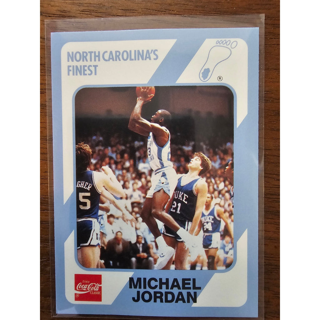 Michael Jordan 1989 Collegiate Collection #18 - Carolina's Finest - Fresh Pull