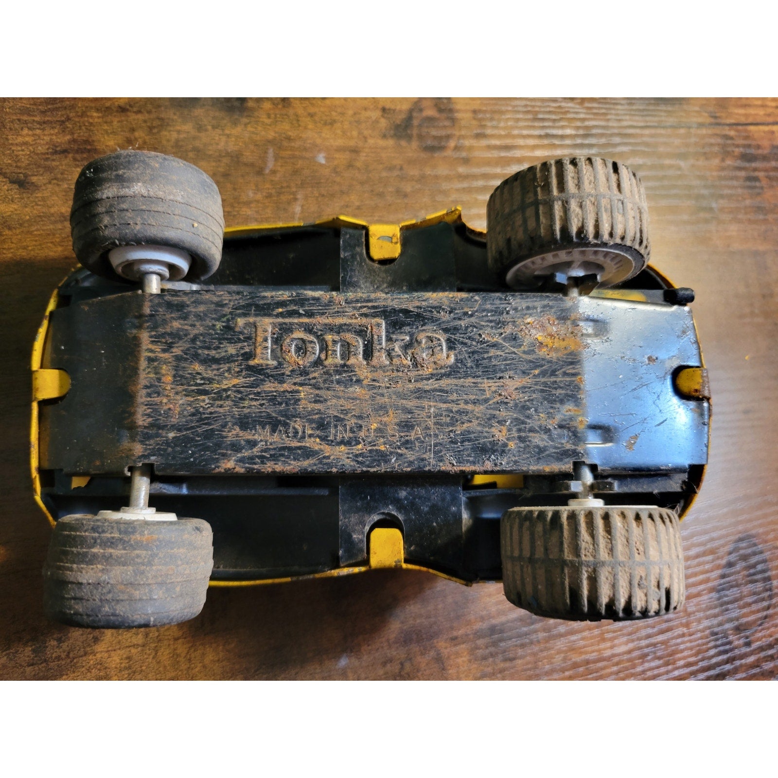 Vintage Tonka Yellow Dune Buggy - 7" - USA