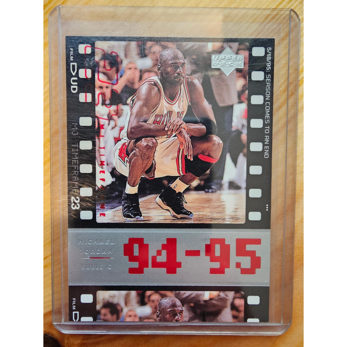 Michael Jordan 1998 Upper Deck Timeframe 23 #70 - Chicago Bulls - 94-95 - NBA