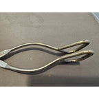 Vintage Ekco 8" (inch) Stainless Steel Tongs - USA