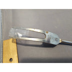 Vintage A&J 2-Prong Stainless Carving/Serving Fork w/Red Wood Handle - 12” Long