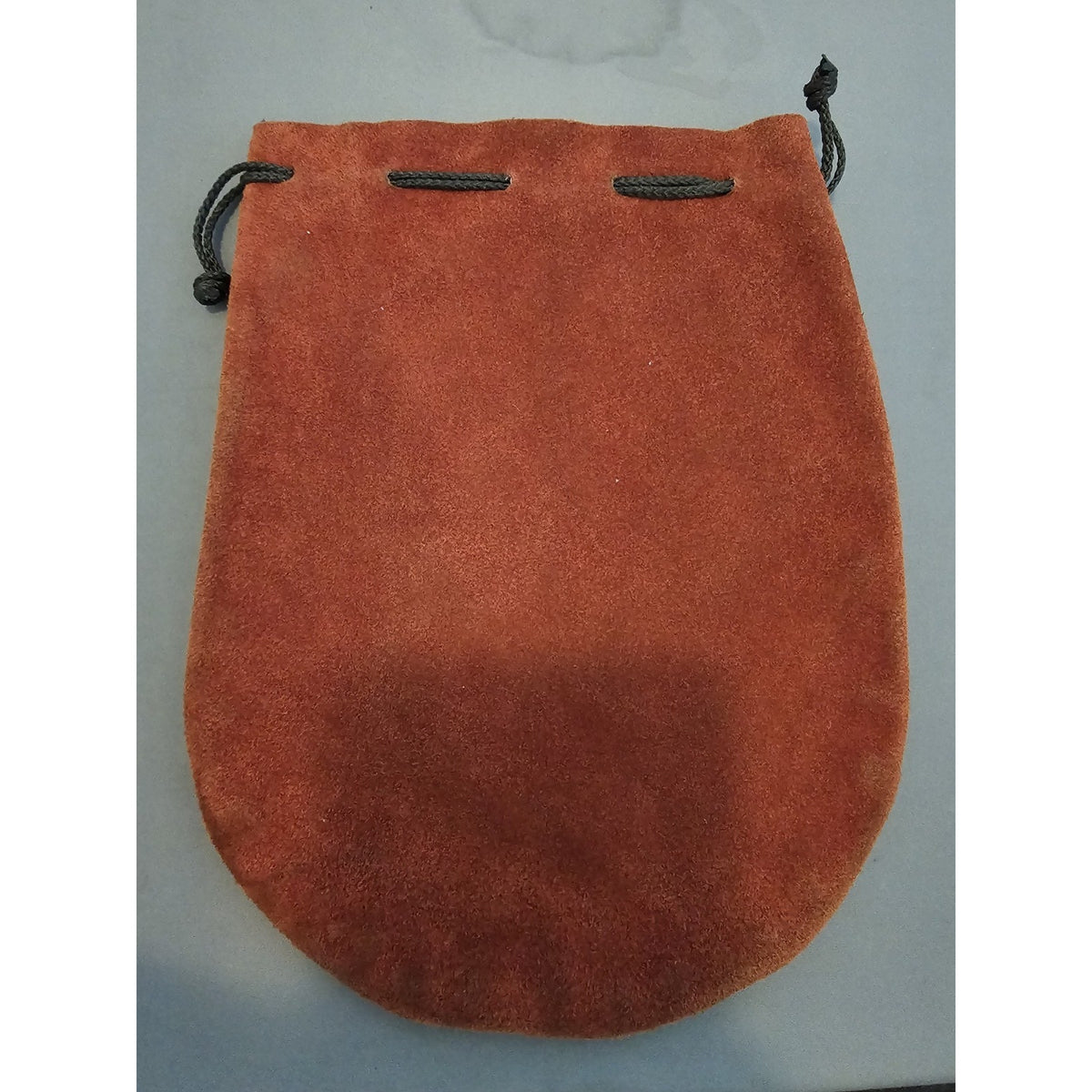 Vintage/1965 NOS Red Dart Mfg RP-79 -Heavy Duty Suede Reel Pouch w/Drawstring