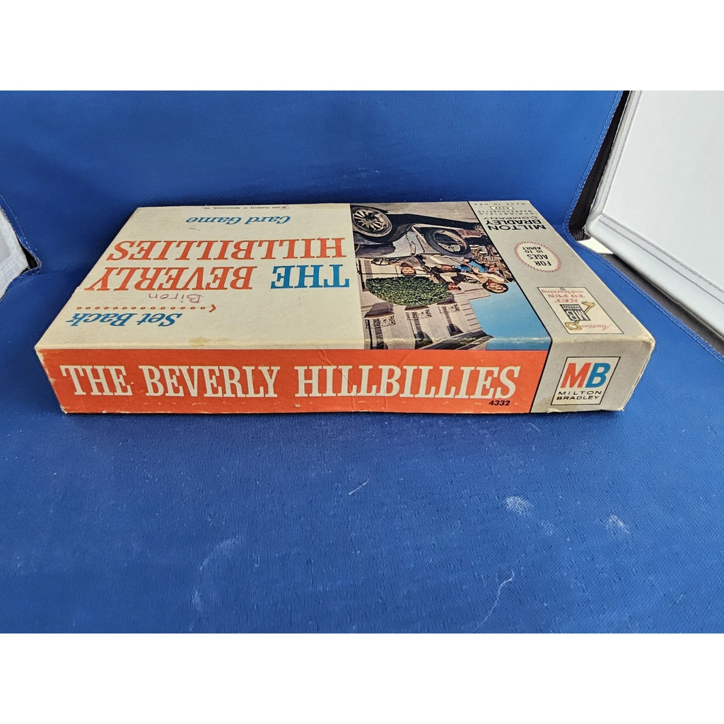 1963 Milton Bradley 4332 - The Beverly Hillbillies Card Game "Set Back" - Box