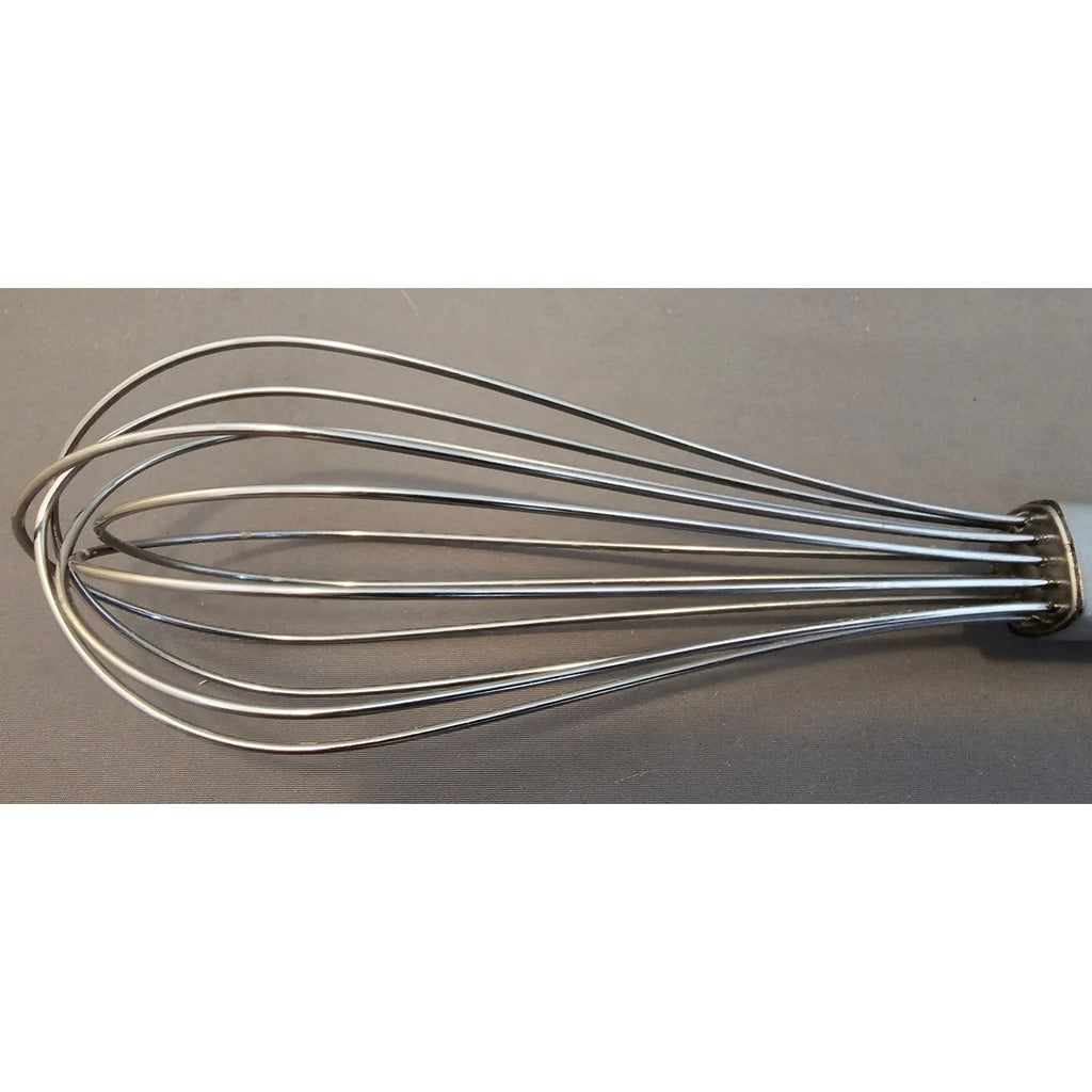 Figmint Stainless Steel Whisk w/Silver Handle - Whipping, Balloon, 9" - used