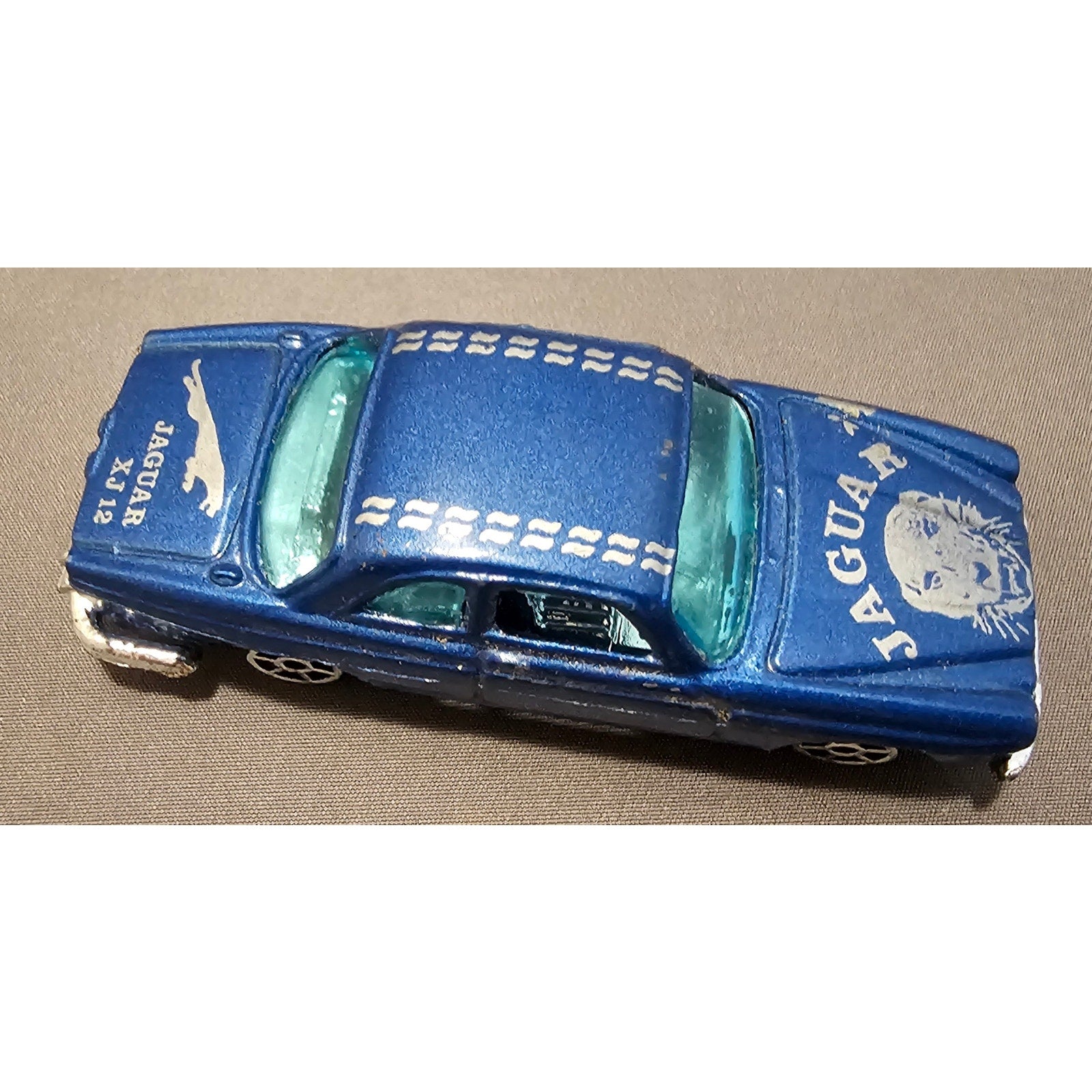 Vintage Summer S689 - Die Cast Blue Jaguar XJ12C - loose - Hong Kong - 1:66