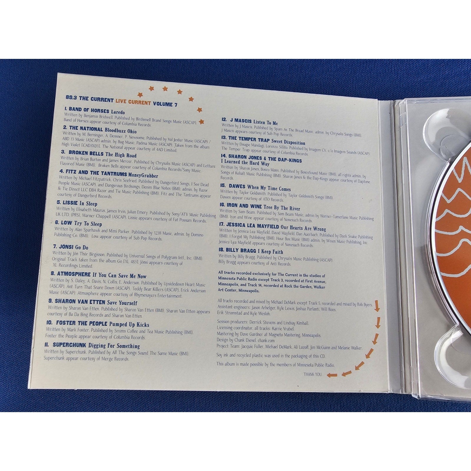 89.3 Live Current - Volume 7 - MPR - Minneapolis/St. Paul Public Radio