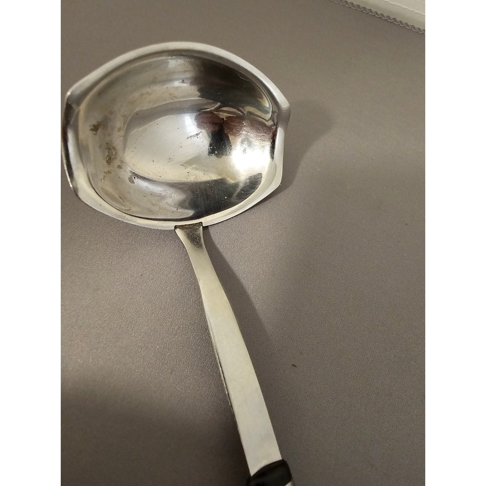 Vintage/Mid-Century Hackman 18/10 Stainless Steel Gravy Spoon/Ladle