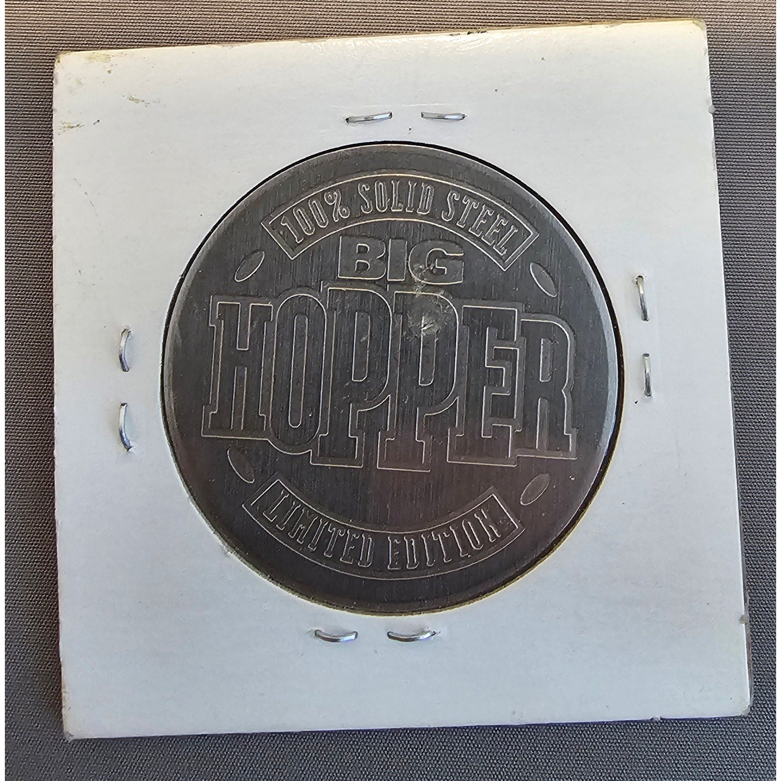 1994 IHOP - 100% Slid Steel LE Big Hopper Silver Token - "Made in the USA"