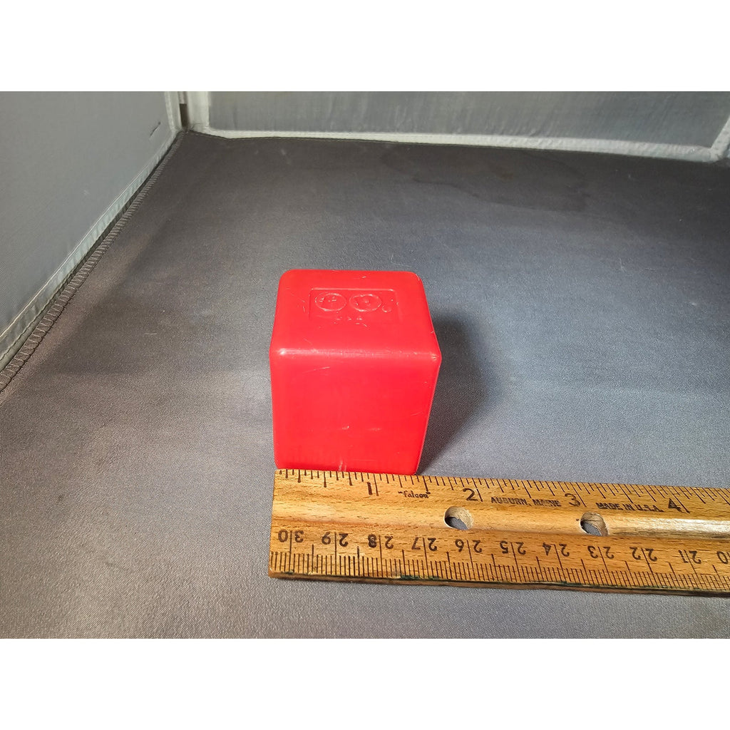 Vintage Fisher-Price FPT16408 Red Rectangle Block - Baby's First Blocks #1024