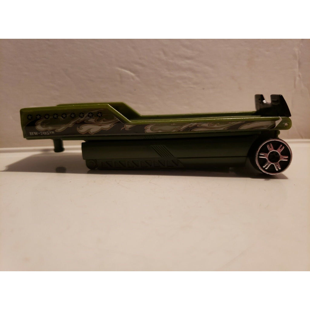 2002 Hot Wheels - HW-705th Military Green Trailer - L3191 1587EA - loose