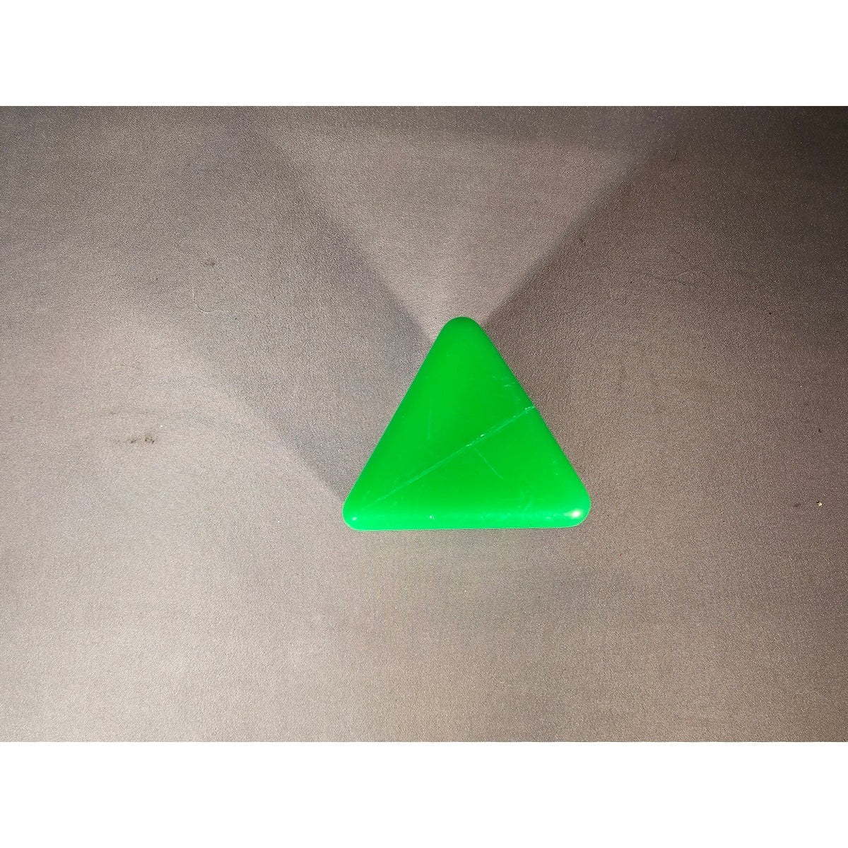 Vintage Fisher-Price FPT16411 Green Triangle Block - Baby's First Blocks #1024