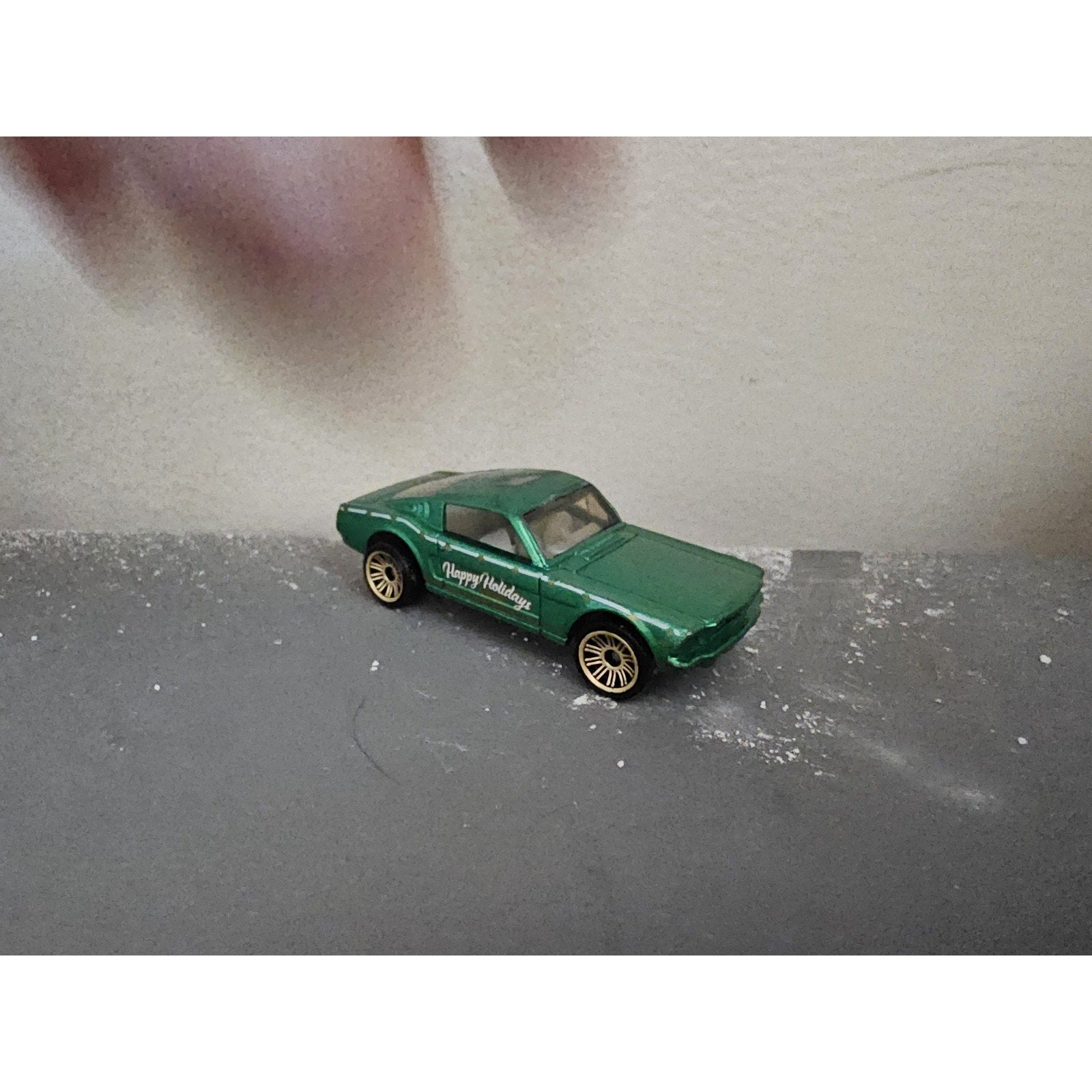 2009 Matchbox '65 Mustang GT - Happy Holidays (Green Version) - MB342