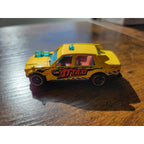 2015 Hot Wheels - Time Attaxi Yellow DHP23 - loose