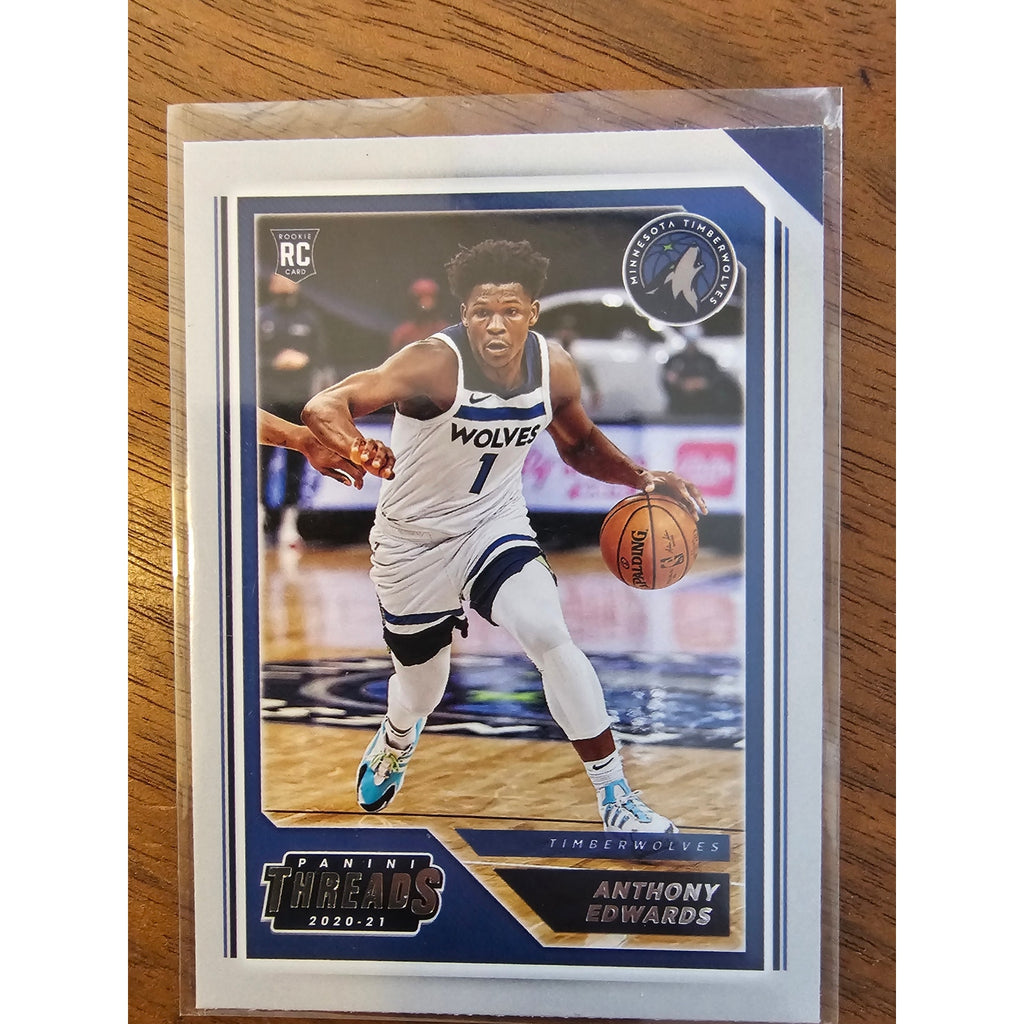 Anthony Edwards 2020-2021 Panini Chronicles Threads #87 - RC - Rookie - NBA