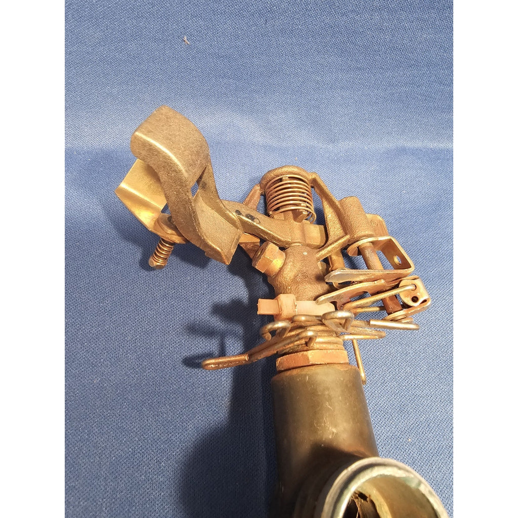 Orbit Green Brass/Metal Impact Sprinkler - Impulse Rotor Lawn Irrigate Ground