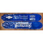 Minnesota Timberwolves - Blue Chevy/KFAN/K102 Boom Sticks SGA - "Trees" Logo