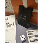 Vintage 1956 Clue Board Game - Replacement Parts - Playing Cards, Dice and Instr