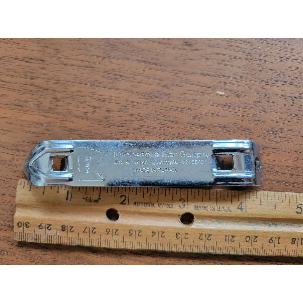 Vintage Minnesota Bar Supply (MBS) 4-1/4" Can and Beer Bottle Opener