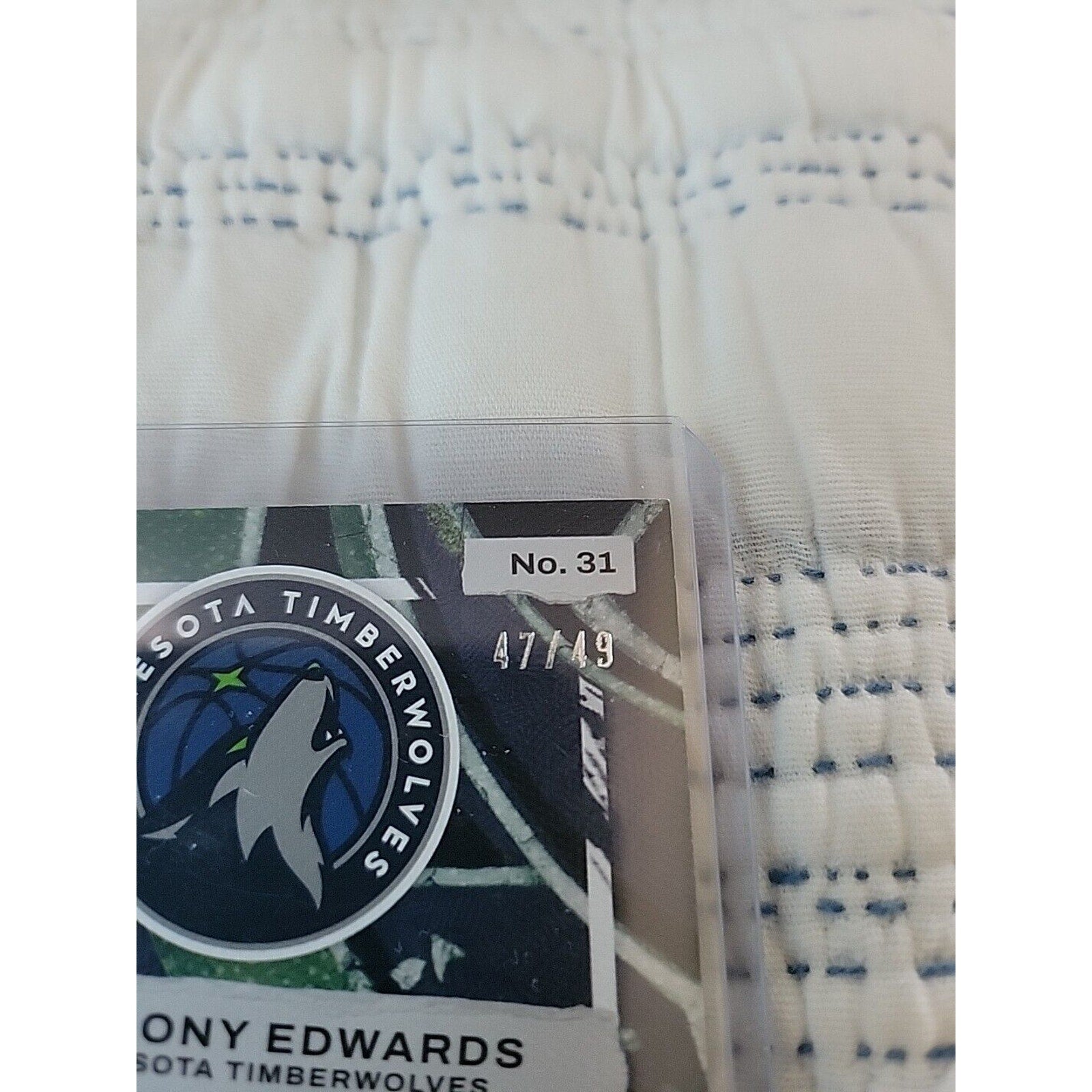 Anthony Edwards 2022-23 Panini Court Kings #31 - Violet s/n 47/49